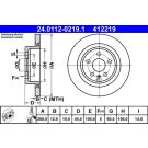 Bremsscheibe 24.0112-0219.1