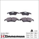 ZIMMERMANN Bremsbeläge 24743.190.1