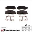 ZIMMERMANN Bremsbeläge 23569.170.2