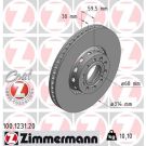 ZIMMERMANN Bremsscheibe 100.1231.20