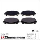 ZIMMERMANN Bremsbeläge 24766.175.1