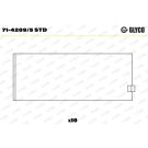 GLYCO Pleuellager 71-4209/5 STD