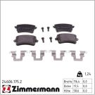 ZIMMERMANN Bremsbeläge 24606.175.2