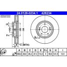 Bremsscheibe 24.0128-0234.1
