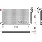 DENSO Klimaanlagenkühler DCN05003