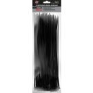 Kabelbinder 4,8X370 (1 Pack 100 Stück) Schwarz 20-H17