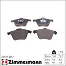 ZIMMERMANN Bremsbeläge 23912.185.1