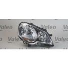 Scheinwerfer L H7/H1 +LWR +MOT CHROM VALEO PQ VW POLO (-GTI) 6,05-6,09 43012