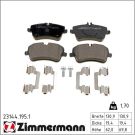 ZIMMERMANN Bremsbeläge 23144.195.1