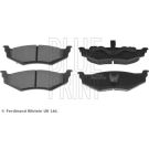 Bremsbelagsatz Chrysler T. Neon/Pt Cruiser/Stratus 1,6-2,4 95-10 ADA104236