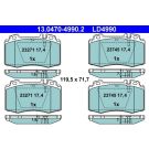 Bremsbelagsatz Db P. W203/W211/W220/R230 98-12 Keramik 13.0470-4990.2