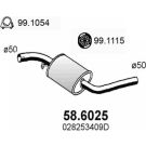 Mittelschalldämpfer 58.6025