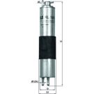 MAHLE Kraftstofffilter KL 149