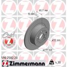 ZIMMERMANN Bremsscheibe 590.2582.20 Coat Z