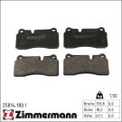ZIMMERMANN Bremsbelagsatz, Scheibenbremse 25814.180.1