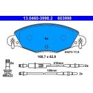 Bremsbelagsatz Citroen P. C5 2,0-2,2 Hdi/3,0 01 13.0460-3998.2
