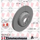 ZIMMERMANN Bremsscheibe 150.2946.32 FORMULA F
