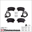 ZIMMERMANN Bremsbeläge 23883.175.1
