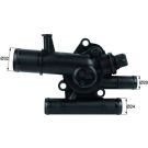Integralthermostat RENAULT Scenic,Megane 1.9dCi 03 BEHR TI 38 89
