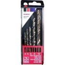 Metallbohrer Strong Hss-Co 1000 N/Mm2, Set 5-Tlg., 4, 5, 6, 8, 10 Mm OK-03.4651