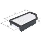 Luftfilter HYUNDAI,KIA F 026 400 350