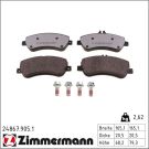 ZIMMERMANN Bremsbeläge 24867.905.1