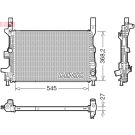 DENSO Kühler, Motorkühlung DRM10122