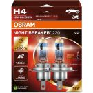 OSRAM H4 12V 60/55W P43t NIGHT BREAKER® 220 +220% 2 St 64193NB220-2HB