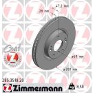 ZIMMERMANN Bremsscheibe 285.3518.20