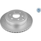 Bremsscheibe MEYLE-PD: Advanced performance and design 015 523 0047/PD