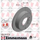 82 482 165 Bremsscheibe HA 590.2817.20