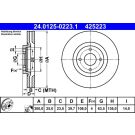 ATE Bremsscheibe 24.0125-0223.1