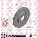 97 481 001 Sport Bremsscheibe VA Sport CHEVROLET Cruze,OPEL Astra 09 SPORT Z 430.2623.52