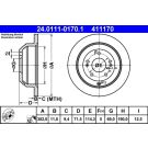 Bremsscheibe 24.0111-0170.1