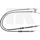 Seilzug, Feststellbremse Opel T. Zafira 99-05 Le/Pr Kpl 9036101