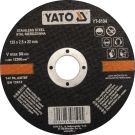 Trennscheibe für Edelstahl 125X2,5 YT-6104