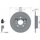 Bremsscheibe 92327203 Bremsscheibe 92327203