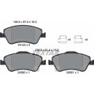Bremsbelagsatz Toyota P. Auris 06- Englisch 2412201