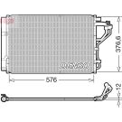 DENSO Kondensator, Klimaanlage DCN41010