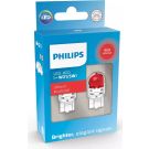 LED W21/5W 12V 2.5/0.5W Ultinon Pro6000 Red Intense SI NOECE 2 Stück Philips Ultinon Pro6000 LED-SI 11066RU60X2