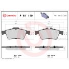 BREMBO Bremsklötze VA P 61 110