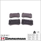 ZIMMERMANN Bremsbeläge 23478.165.1
