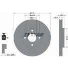 Bremsscheibe Ford P. Ecosport 1.0-2.0 12 PRO 92279003