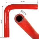 Universal-Wasserschlauch Winkel 90 Sil. 18X150X150mm SIRT009
