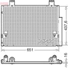 DENSO Kondensator, Klimaanlage DCN50057
