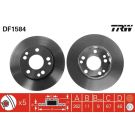 Bremsscheibe Db P. W201 1.8 DF1584
