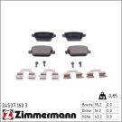 ZIMMERMANN Bremsbeläge 24537.160.3