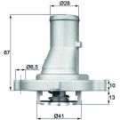 Integralthermostat mit Dichtung FIAT,LANCIA Panda,Punto\u00851.0-1.2 BEHR TI 68 87D