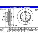 ATE Bremsscheibe 24.0120-0254.2