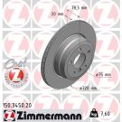 ZIMMERMANN Bremsscheibe 150.3450.20 Coat Z